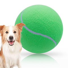 Banfeng big tennis ball for dogs in green 9.5 inch.