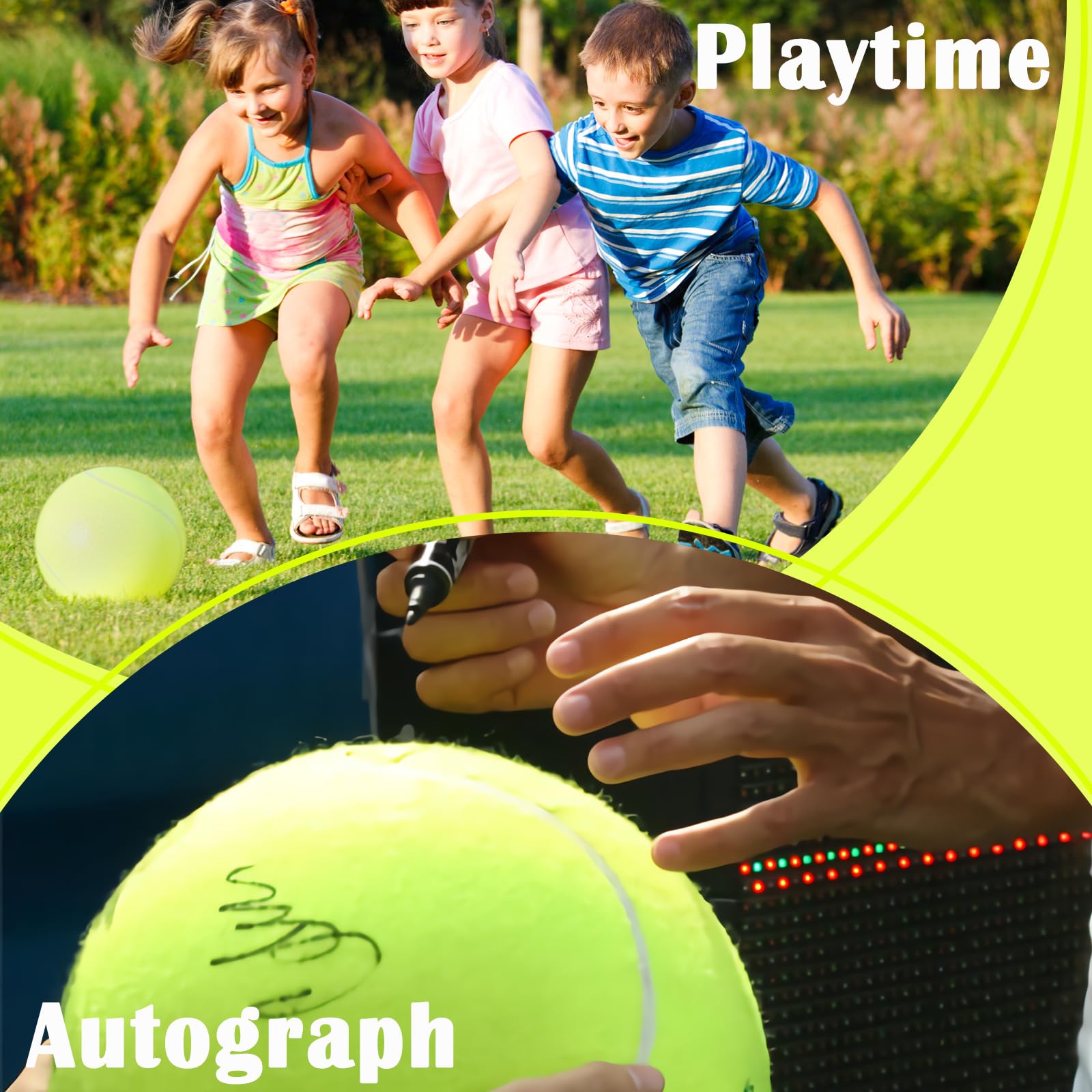 Banfeng bright-color dog exercise ball enhances visibility during outdoor training.