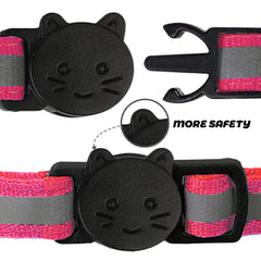 BANMODER breakaway buckle closeup shows safe, easy-release design for curious pets