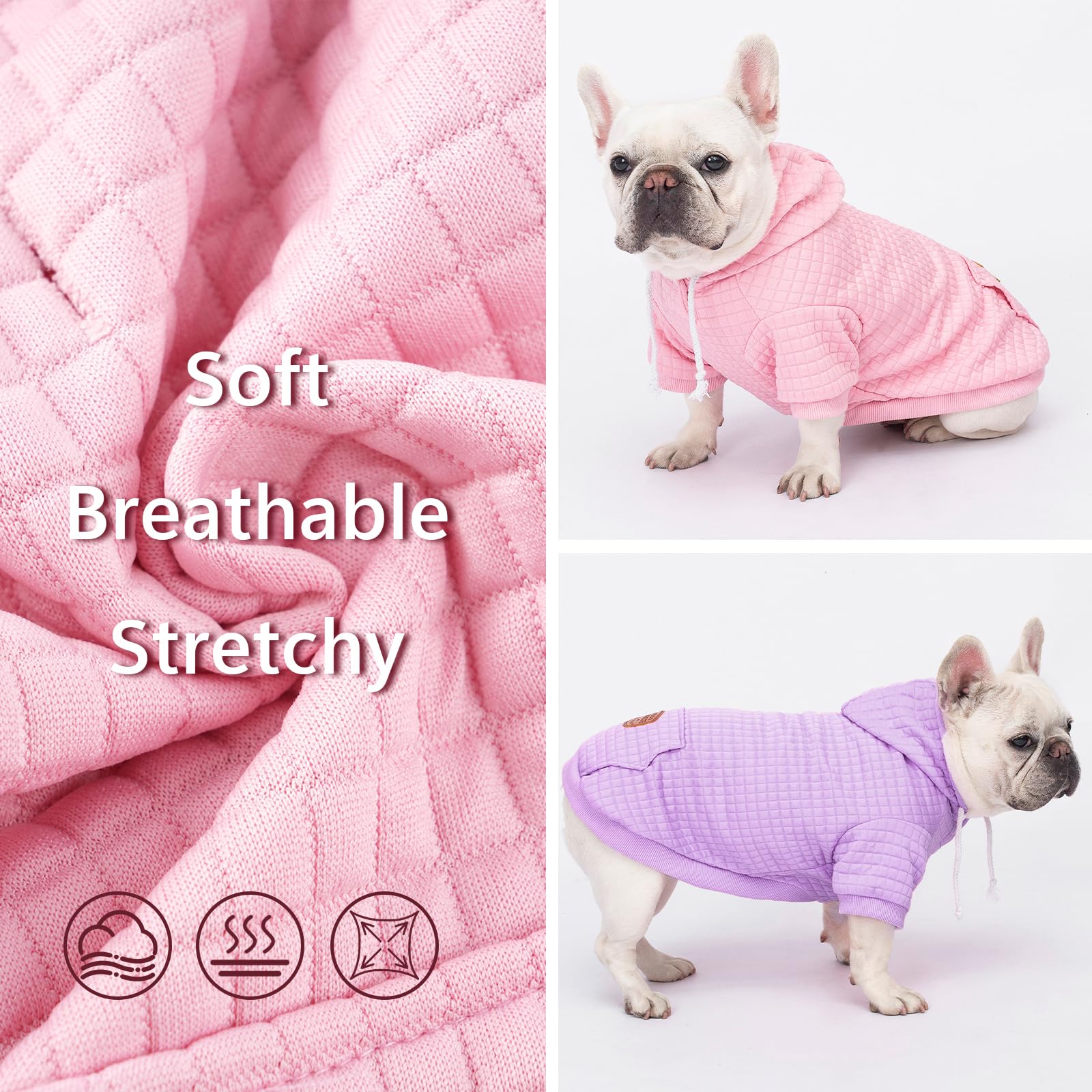 BAOBICUTE 3D-waffle fabric texture emphasizing warmth and style