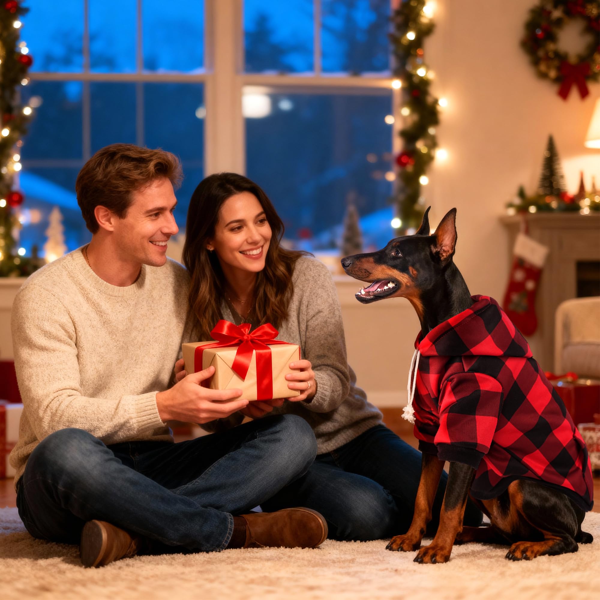 BAOBICUTE Dog Basic Hoodie machine-washable fabric makes cleanup simple