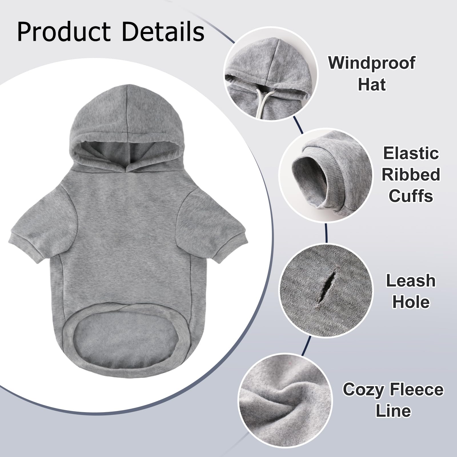 Baobicute hoodie side pocket detail showcases practical storage for treats.