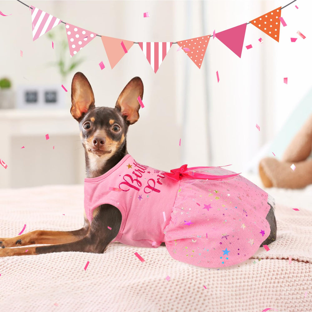 Baobicute birthday dress uses breathable fabric for all-day comfort.