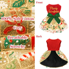 BAOBICUTE dog-christmas-dress-xxs-xs-sizes for flexible fit