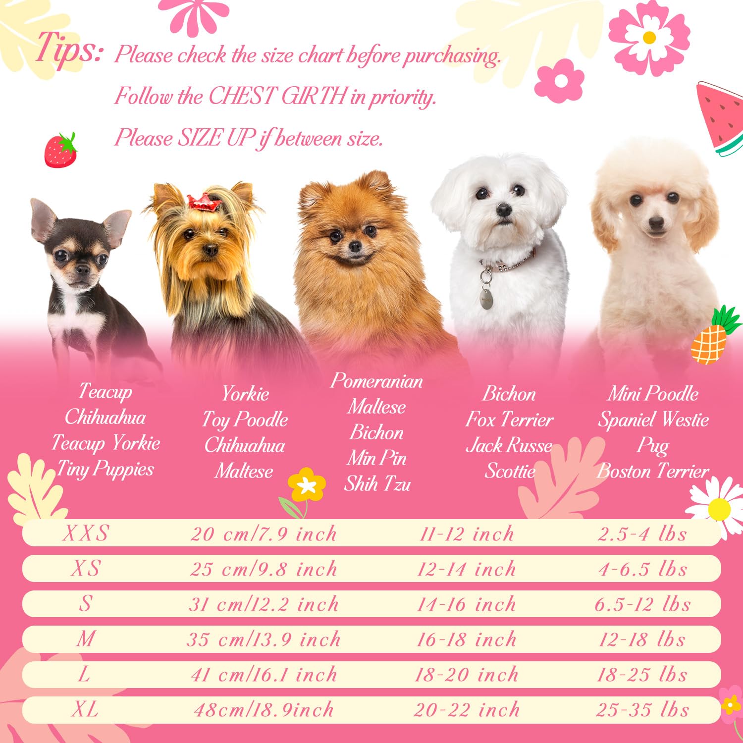 Baobicute girl dog dress in floral pattern for versatile style