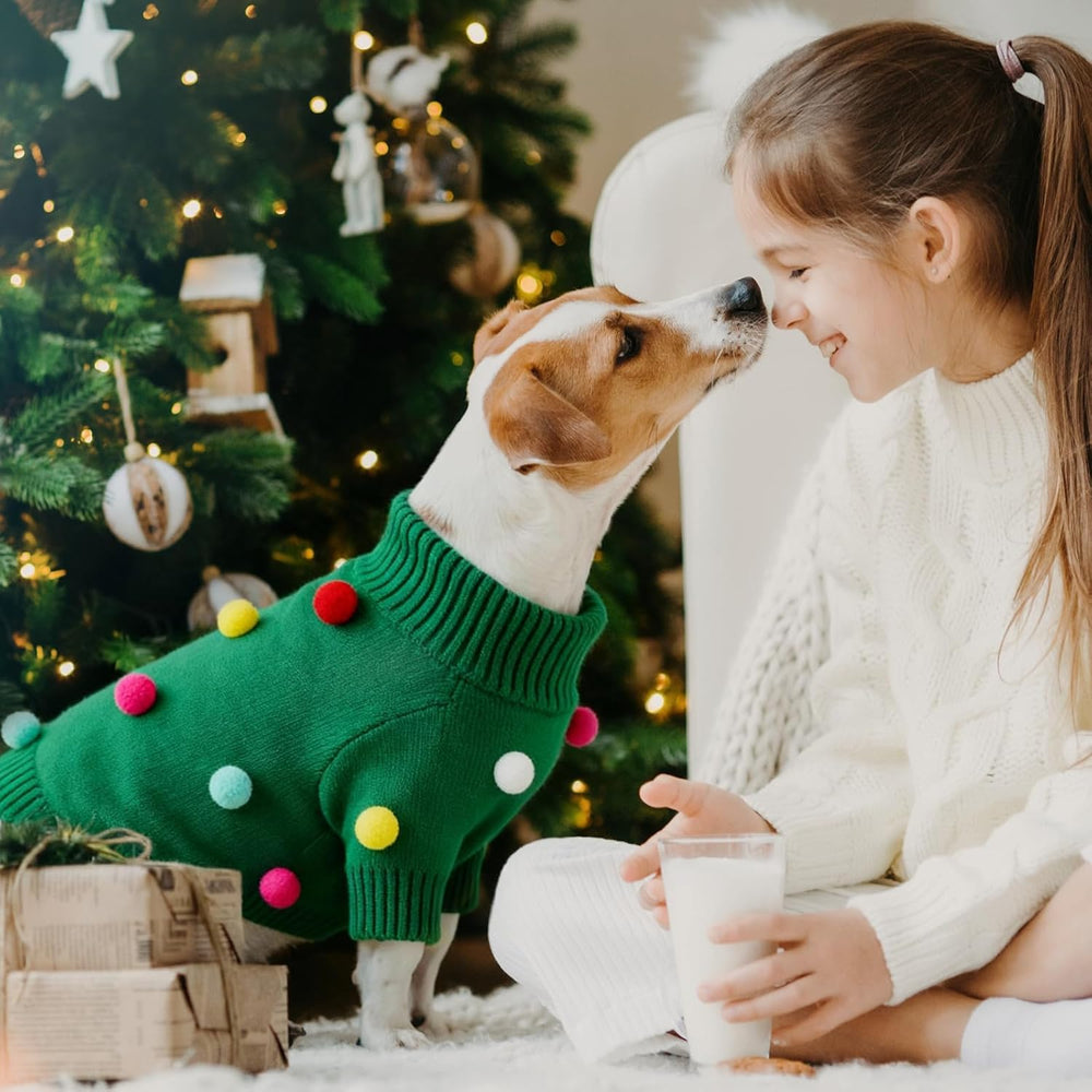 BAOBICUTE machine-washable dog sweater keeps cleaning simple.
