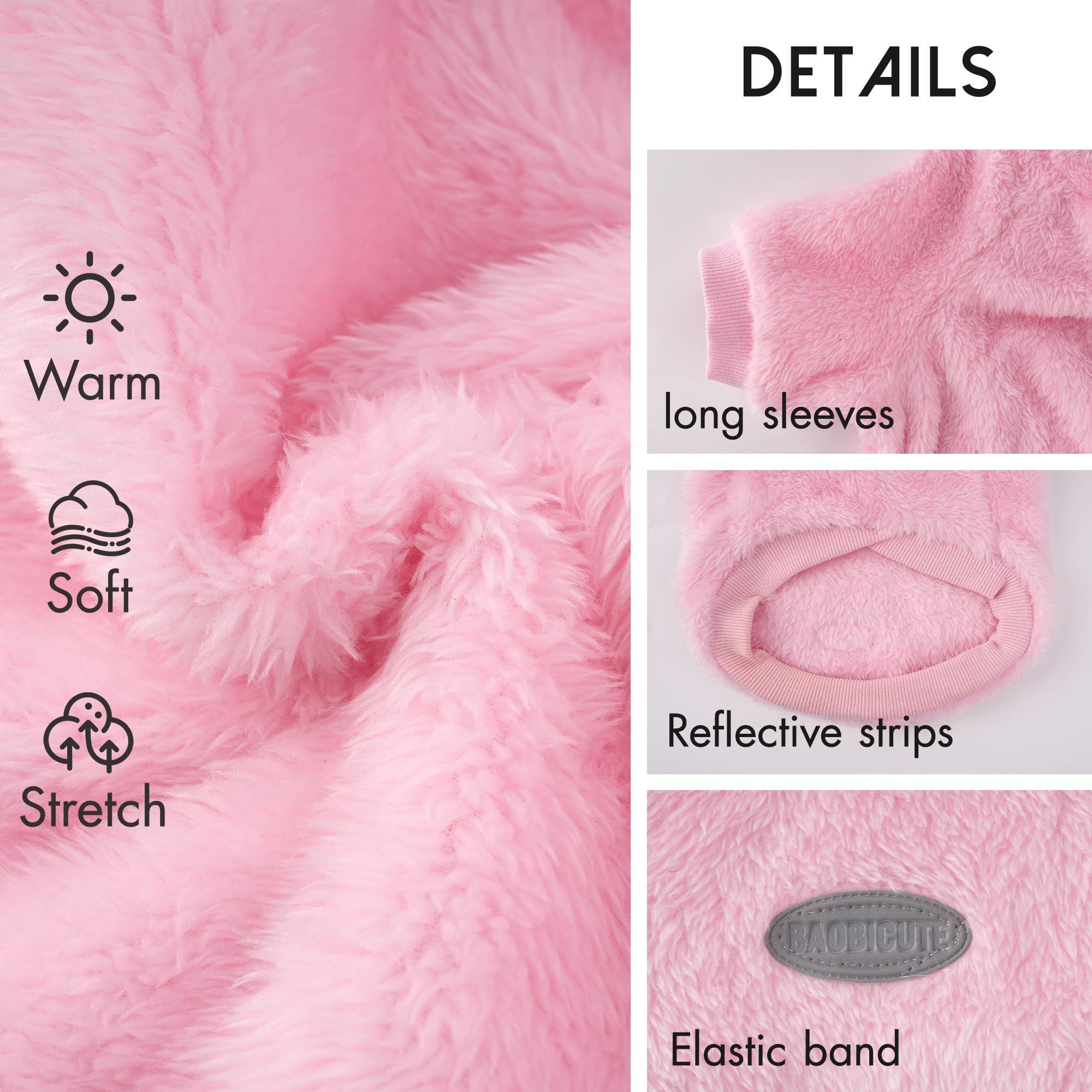 Baobicute overhead easy-on design supports quick dressing