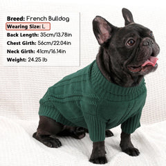 Baobicute sweater shows classic cable knit texture for timeless style and warm comfort