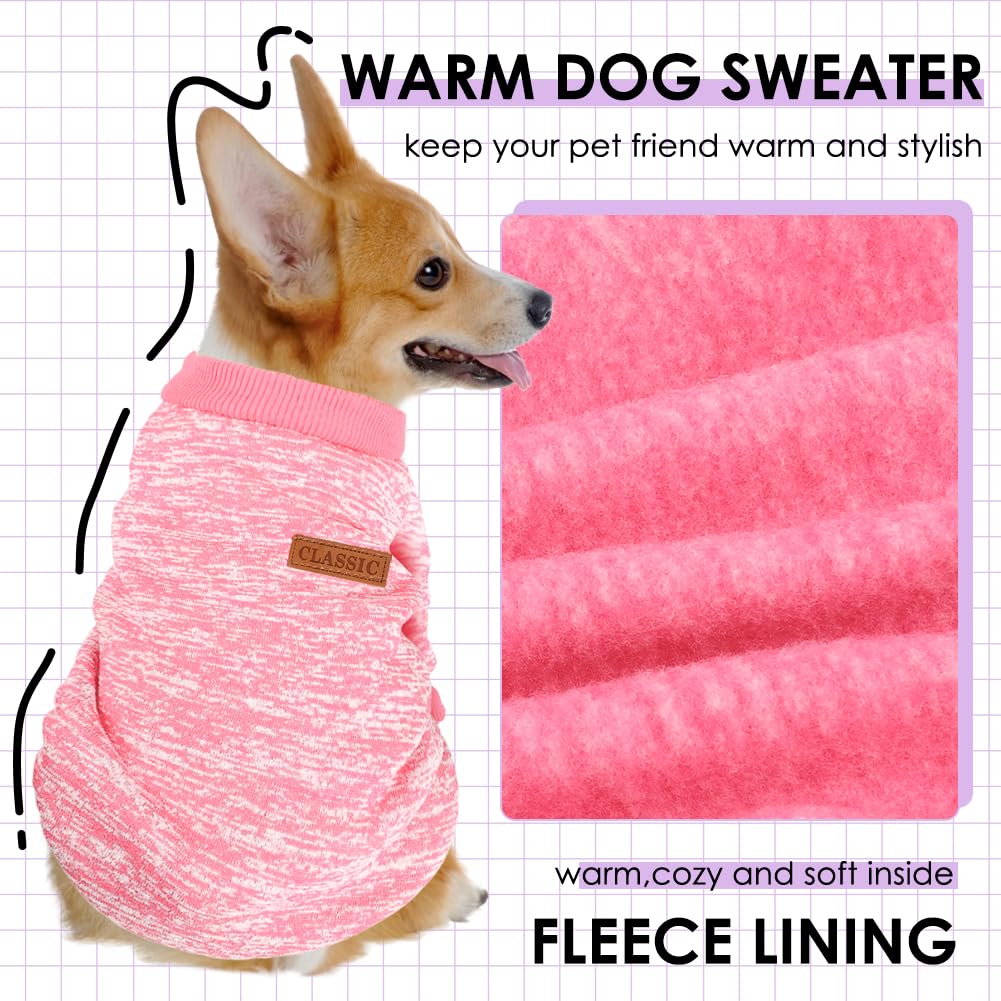 BAOBICUTE small-dog sweater in wine red keeps your pet comfy during chilly outings