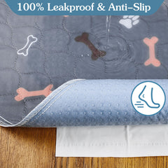 Baodan bone-print puppy pad — stylish design with leakproof performance for everyday use