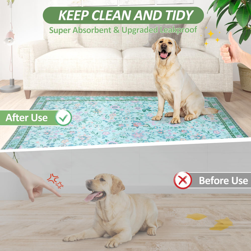 Baodan pee pads washable machine-washable and quick-drying features after use