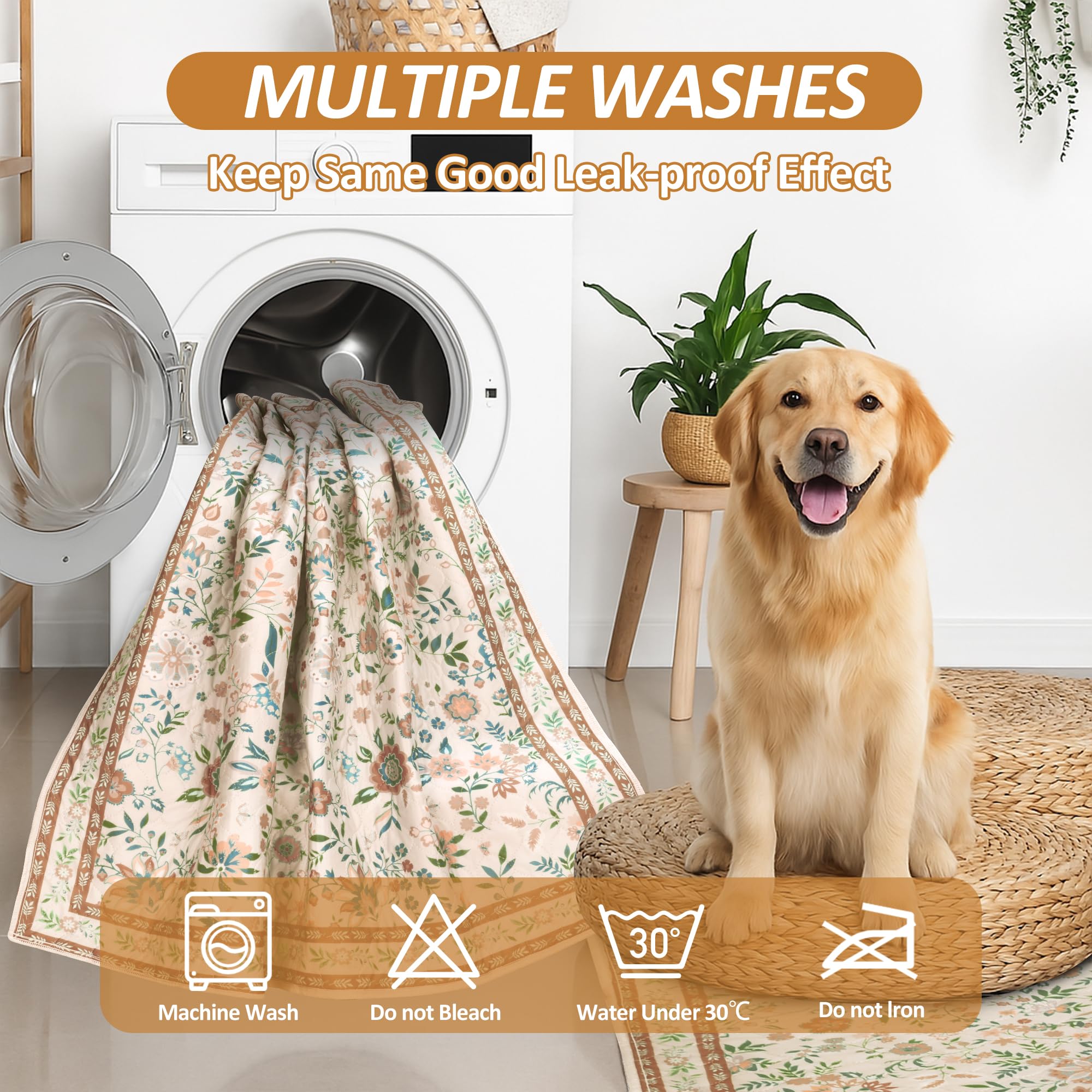 Baodan travel-foldable dog pad for on-the-go potty needs.