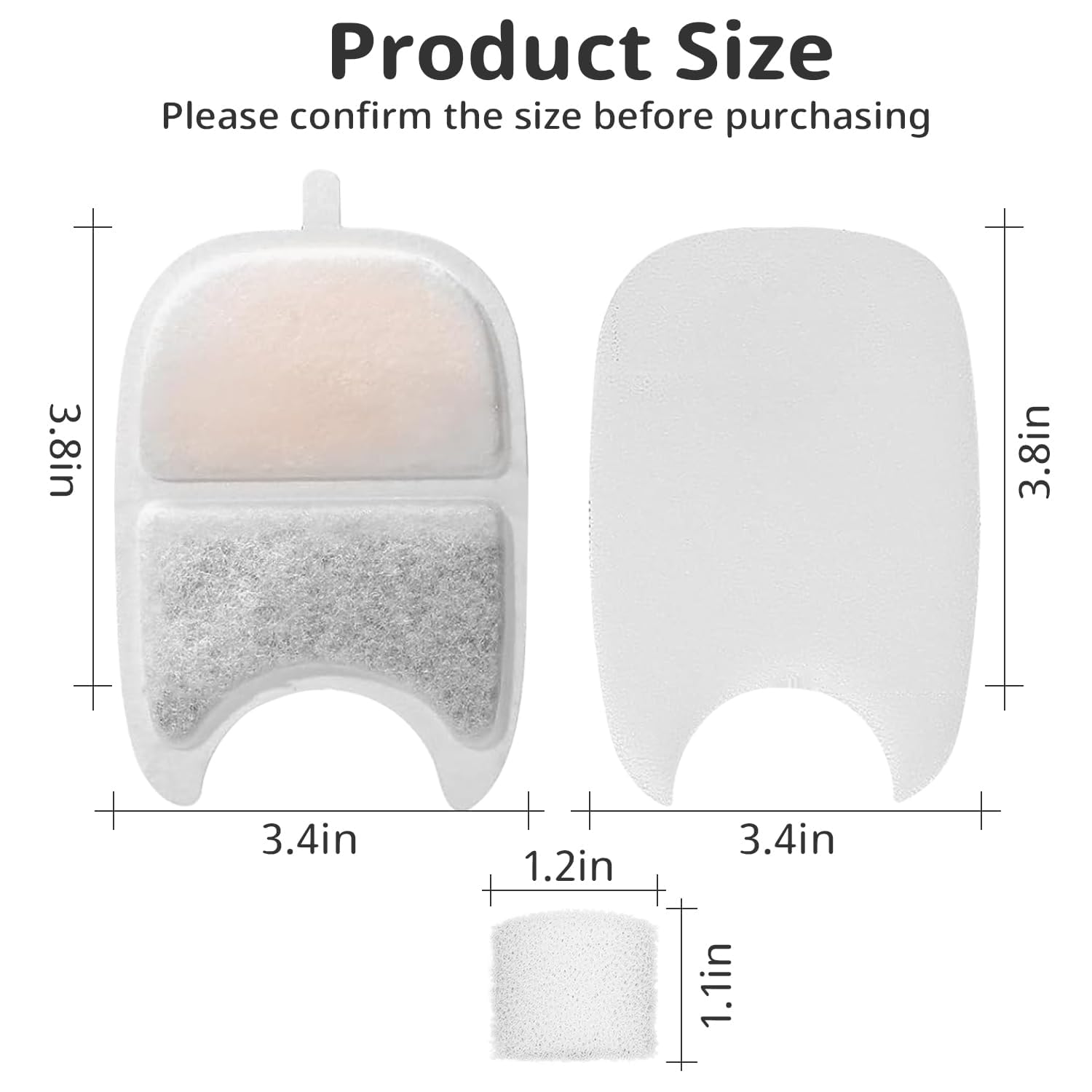 Baofum activated carbon filter closeup demonstrates odor control for fresher water.