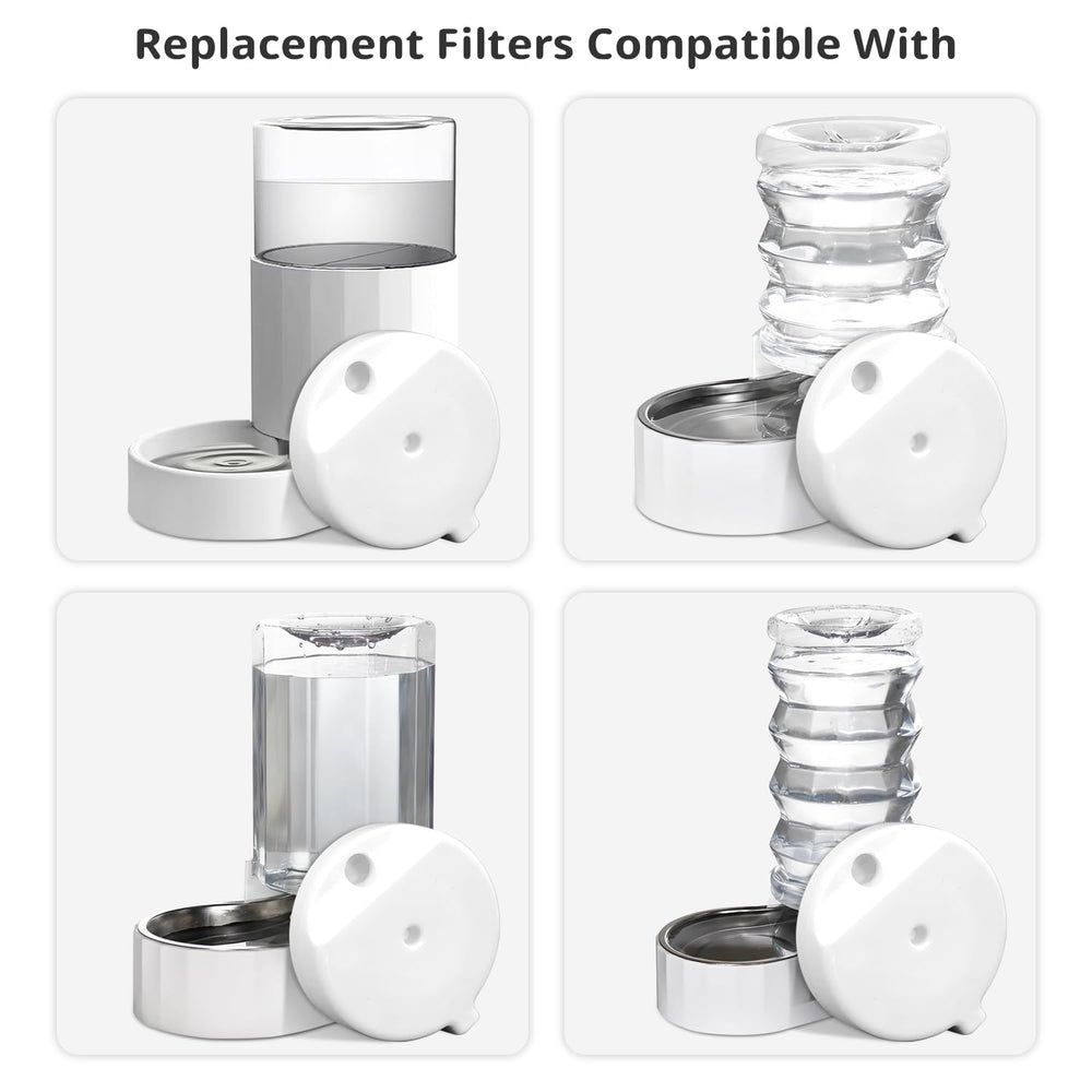 Baofum activated-carbon-ion-exchange-filter reduces impurities and odors in pet water.