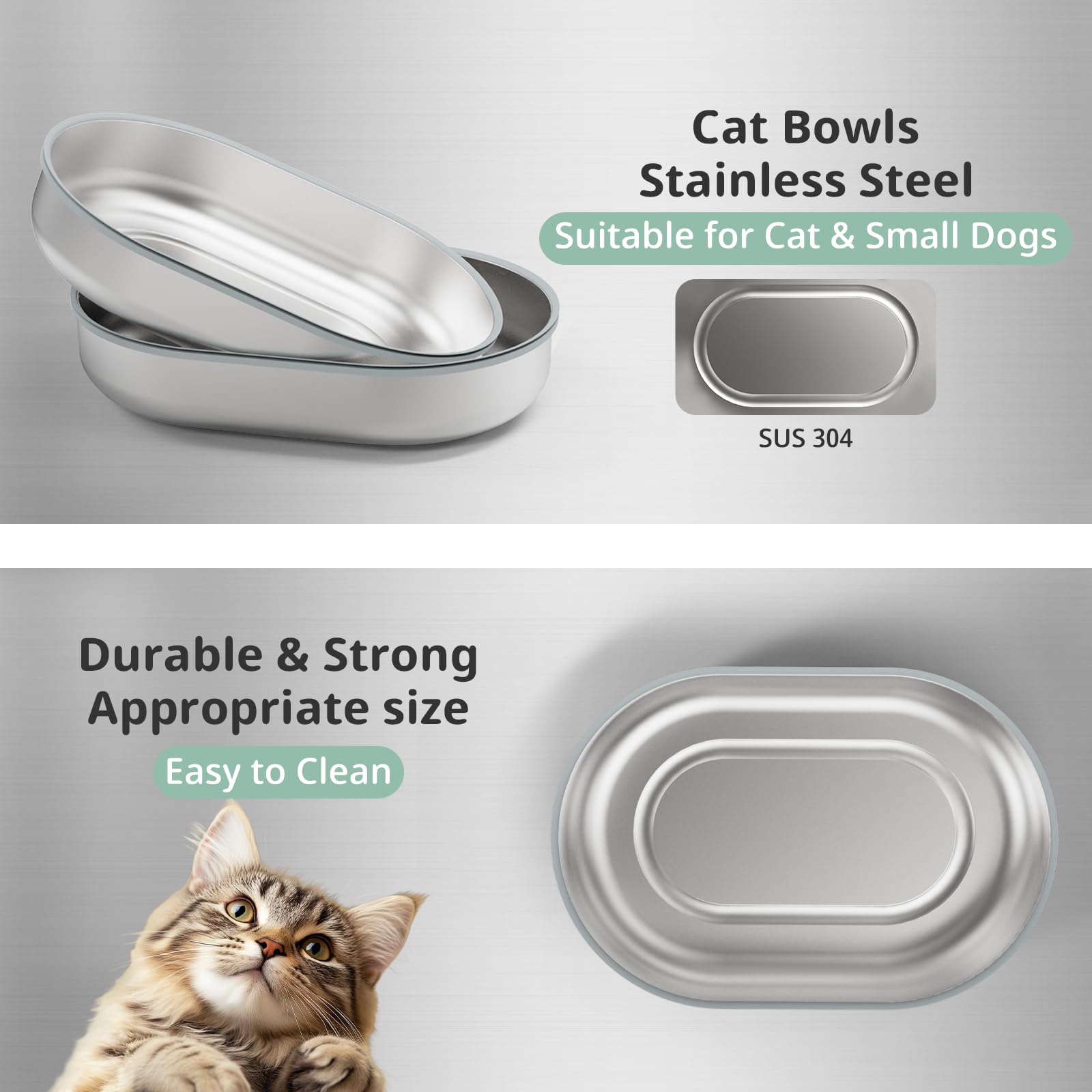 Baofum bowl mat catches stray kibble to keep the feeding area tidy