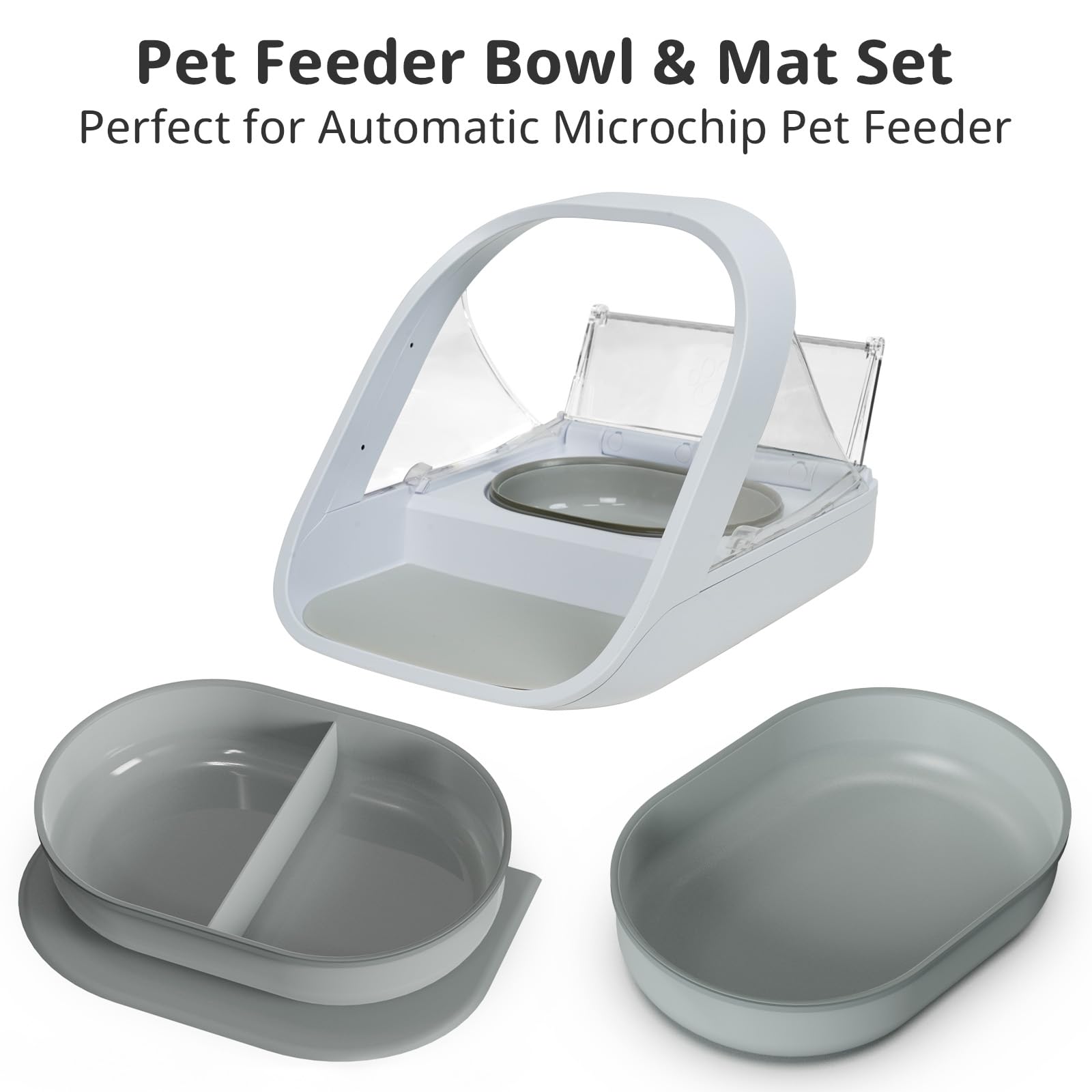 Baofum sealing-ring bowls reduce odors and spills, keeping meals fresher between feeds.