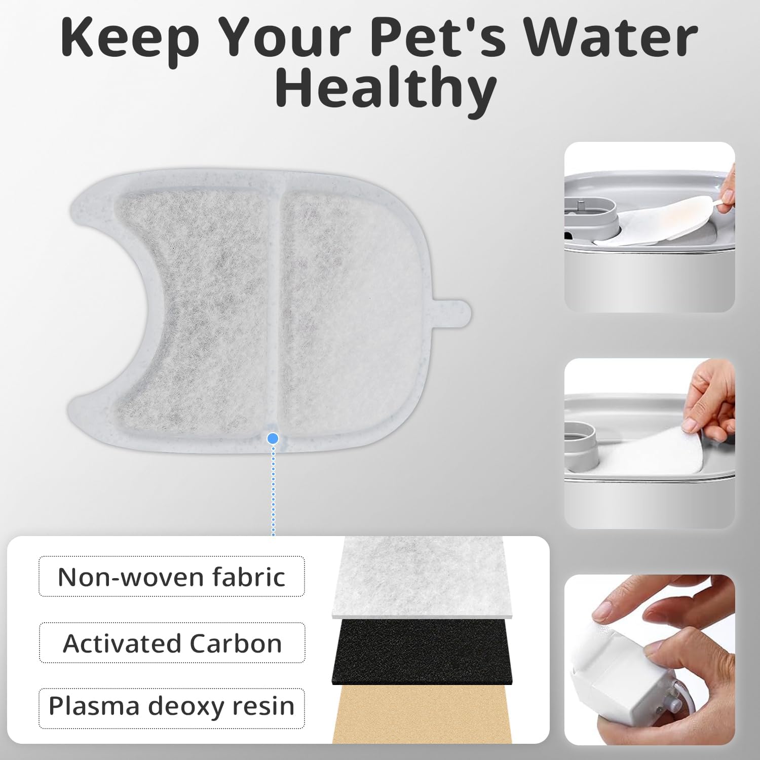 Baofum ion exchange resin filter closeup shows heavy metal filtration for cleaner water.