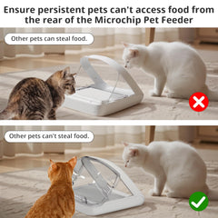 Baofum rear cover PP material closeup highlights durable, heat-resistant, non-toxic construction for pets