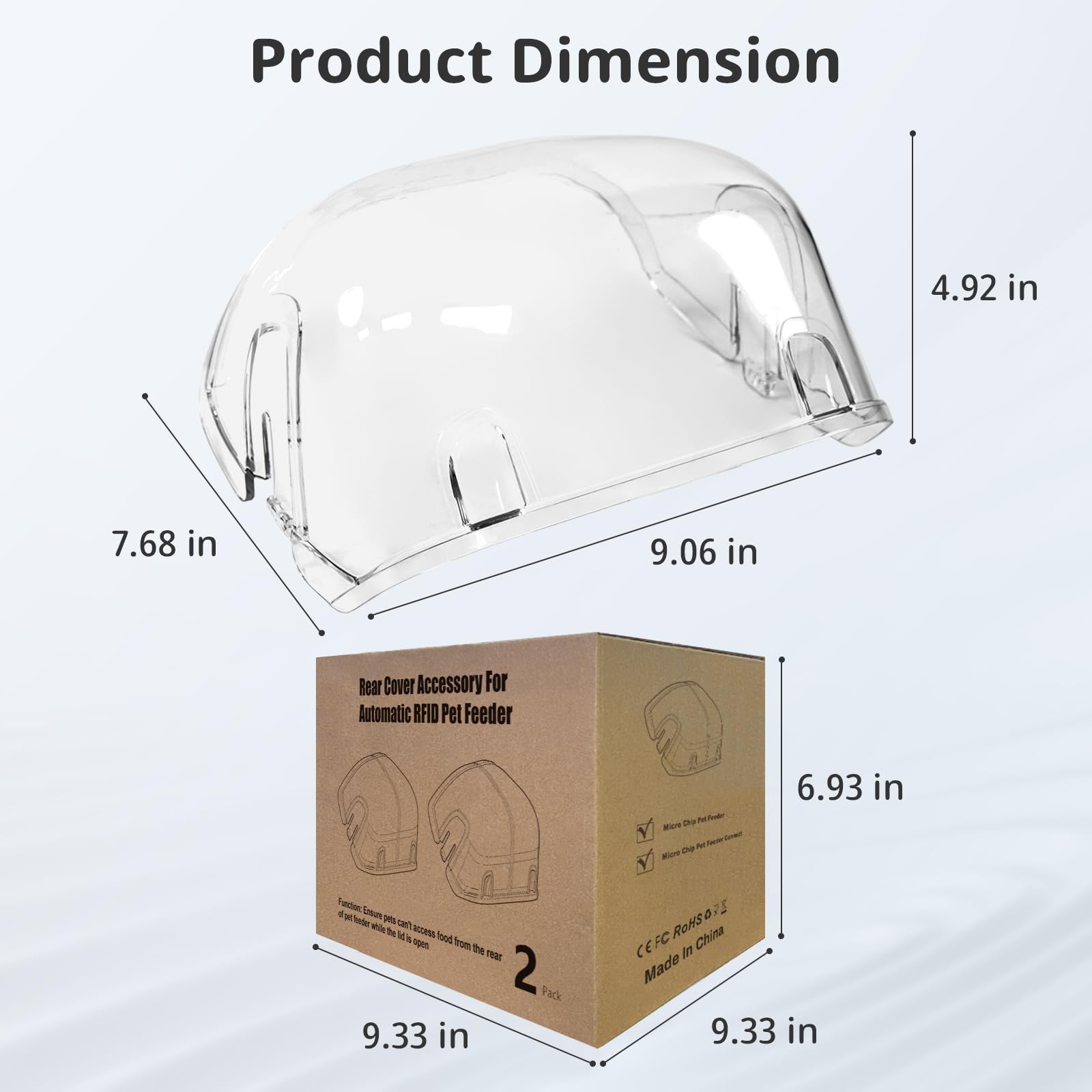 Baofum rear cover warranty and support information
