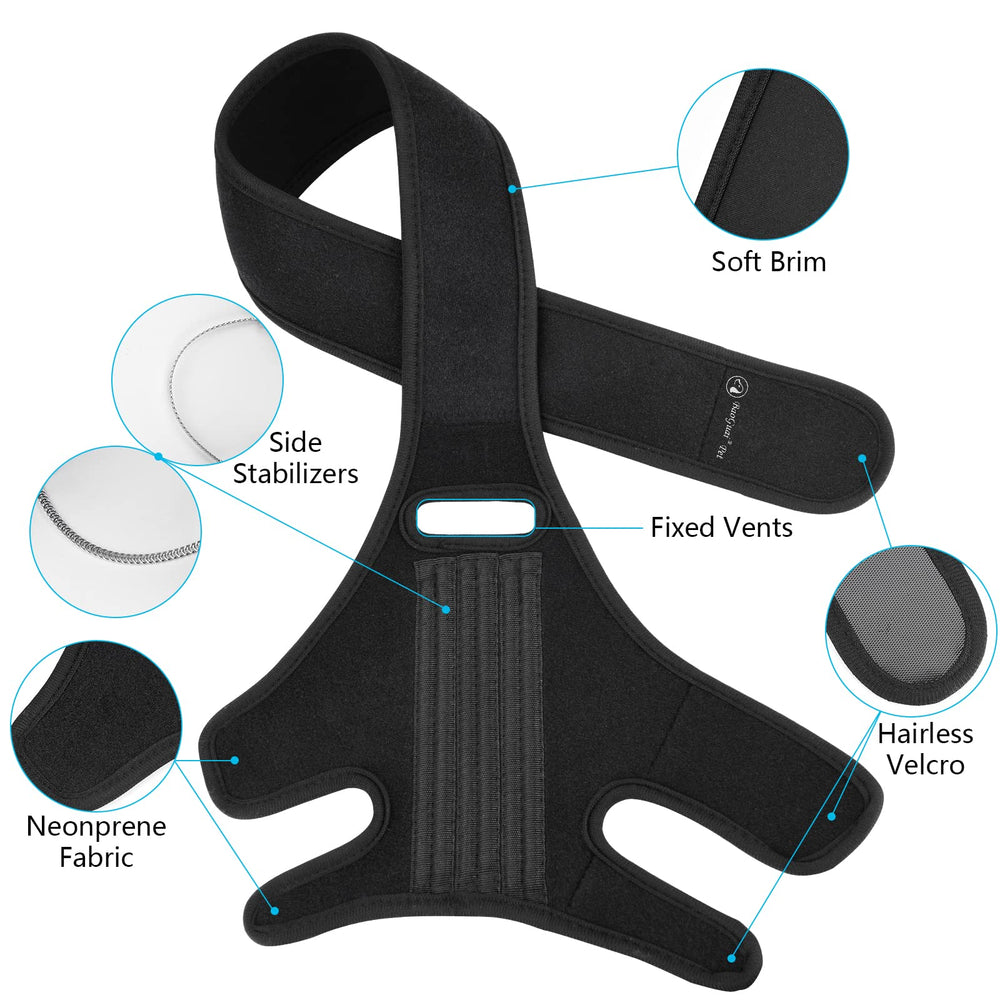 BaoGuai knee brace with light compression promotes stabilization and recovery.