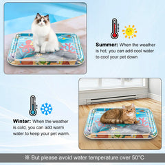 Baoyemes BPA-free thickened PVC mat provides a durable, safe surface.