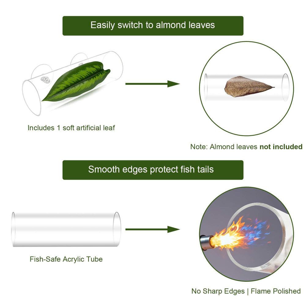 BaoZqua tunnel's smooth acrylic surface is easy to clean.