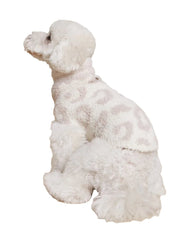 Barefoot Dreams CozyChic pet sweater puppy-fit promotes snug comfort for tiny pets.
