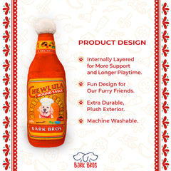 Bark Bros Chewlula parody birthday gift packaging for dog lovers.