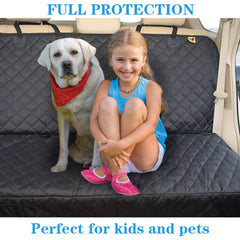 Bark Lover Deluxe fastening system buckles secure cover for safe travel