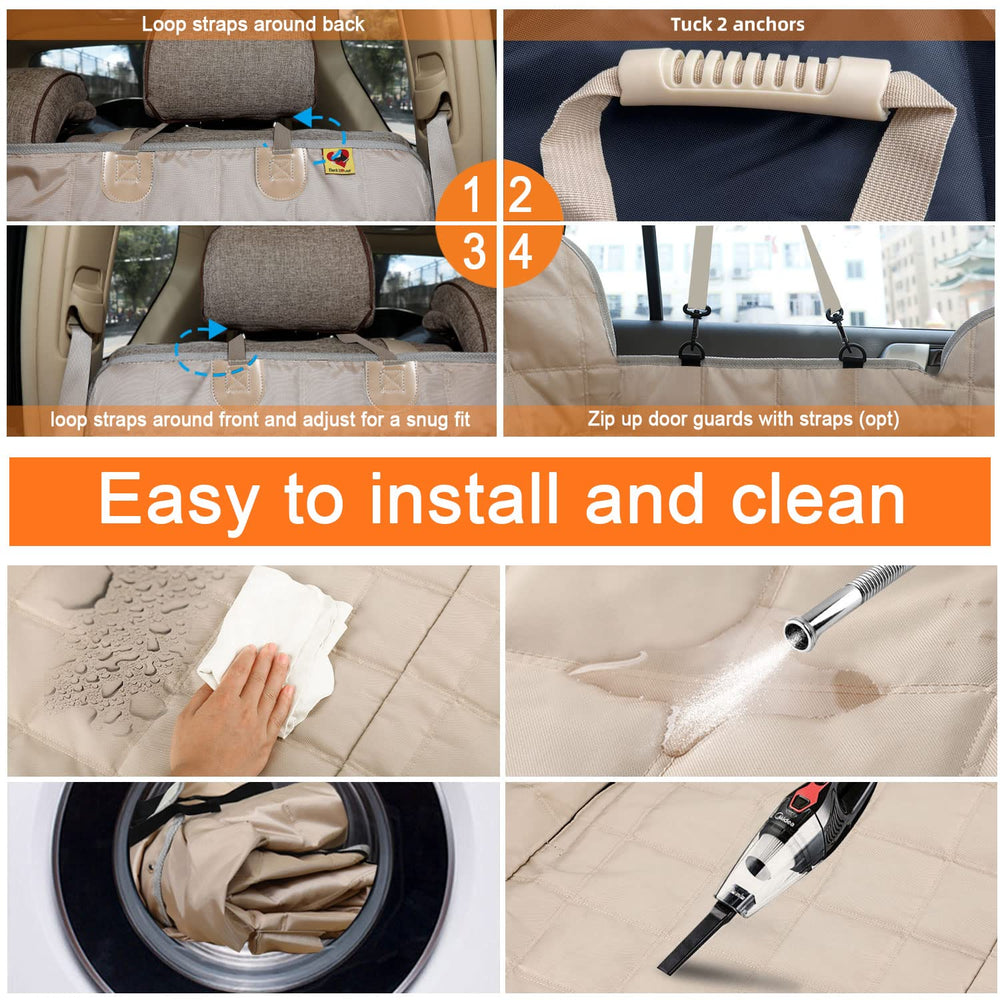 Bark Lover machine-washable design simplifies cleaning after adventures
