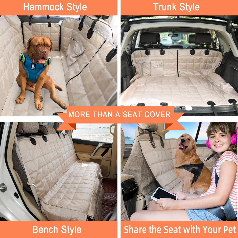 Bark Lover middle zipper design enables easy access for kids and dogs