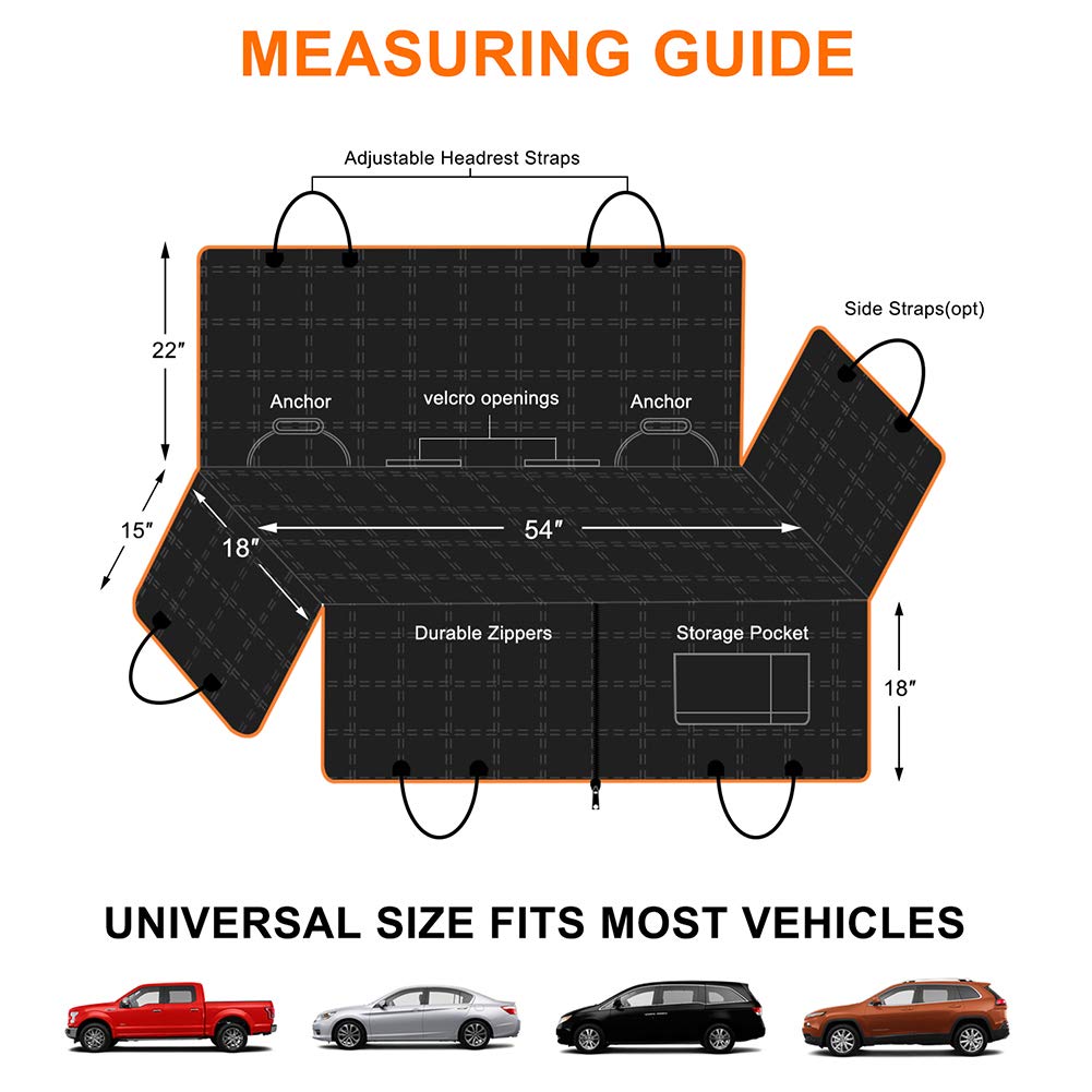 Bark Lover universal truck-size fit ensures compatibility across SUVs and pickups