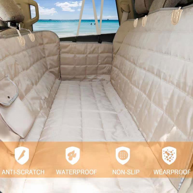 Bark Lover waterproof lining closeup shows durable protection for spills and muddy paws