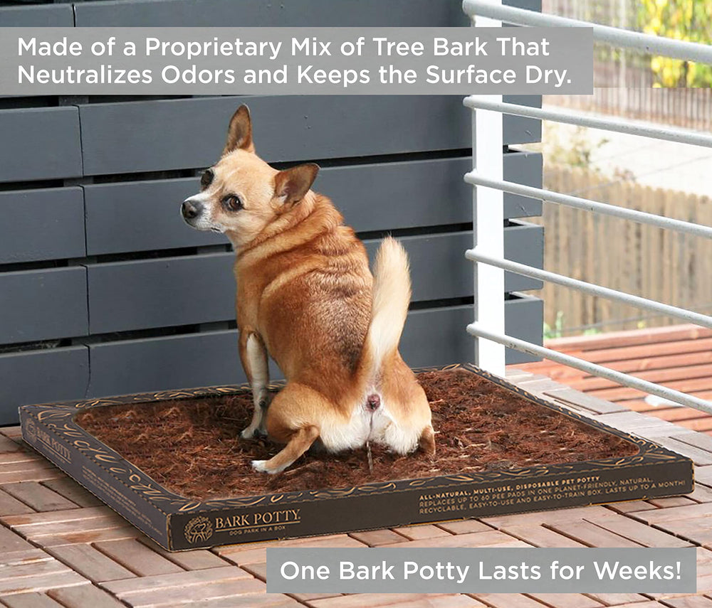 Bark Potty disposable pee pad eco-friendly design for mess-free puppy care