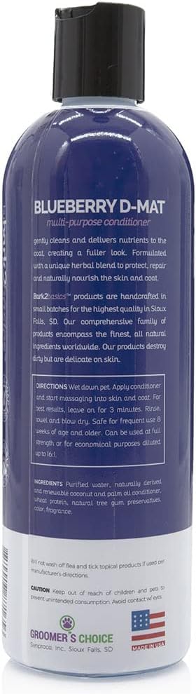 Bark2Basics conditioner pour demonstrates dilution flexibility for custom strength
