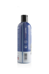 Bark2Basics Blueberry Greek Yogurt Shampoo bottle pour shows dilution-ready 16:1 concentrate.