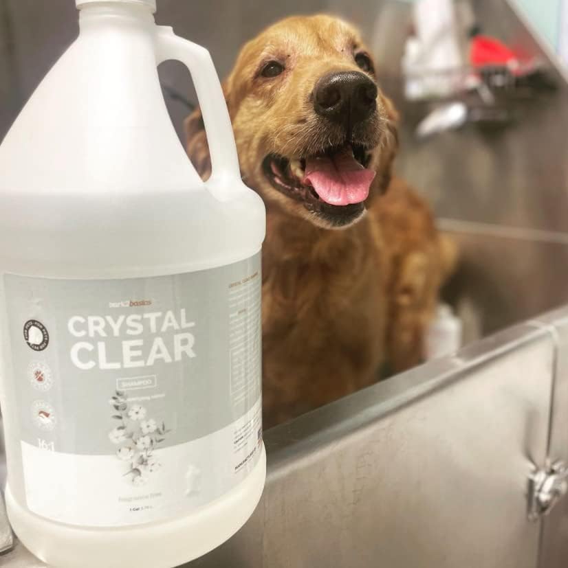 Bark2Basics Crystal Clear Shampoo professional-grade image for groomers