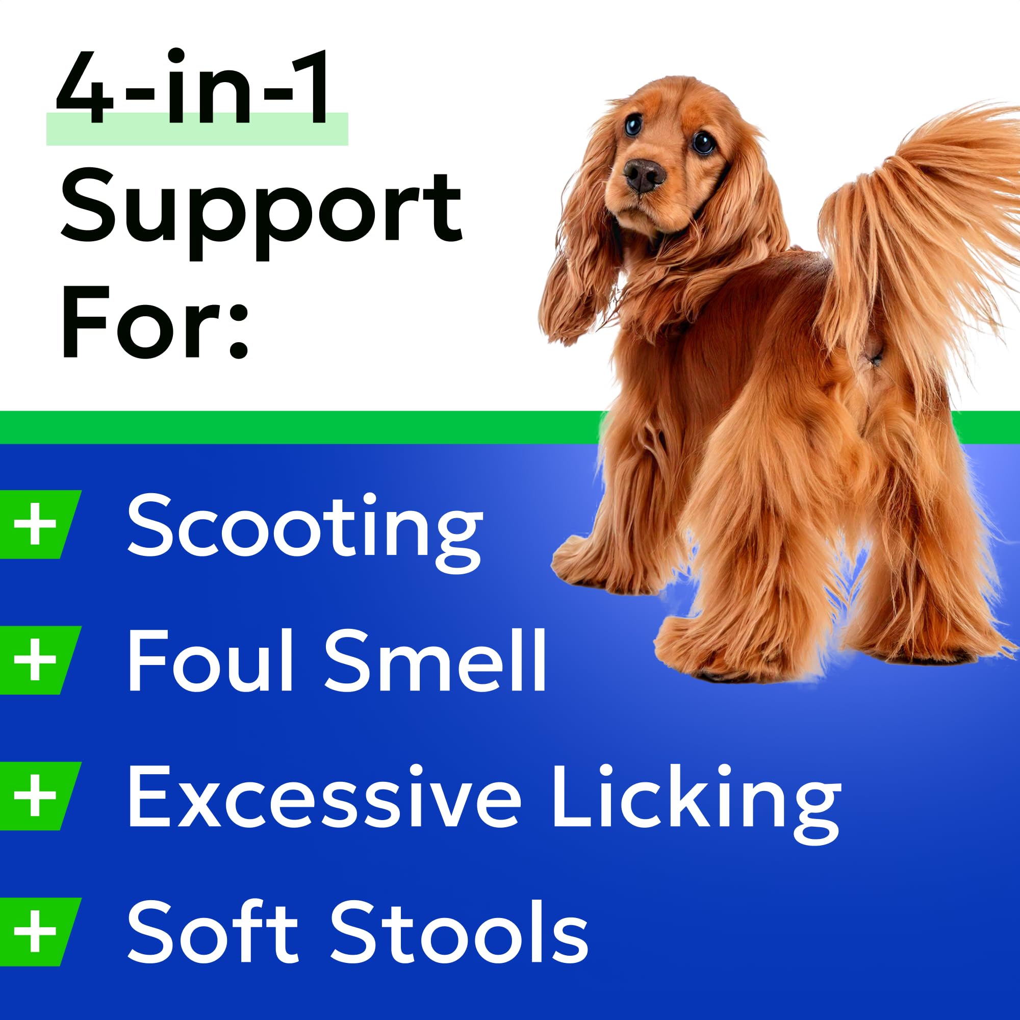 BARK&SPARK Anal Gland Treats ingredients-pumpkin-husk emphasize gut-friendly prebiotic nourishment.