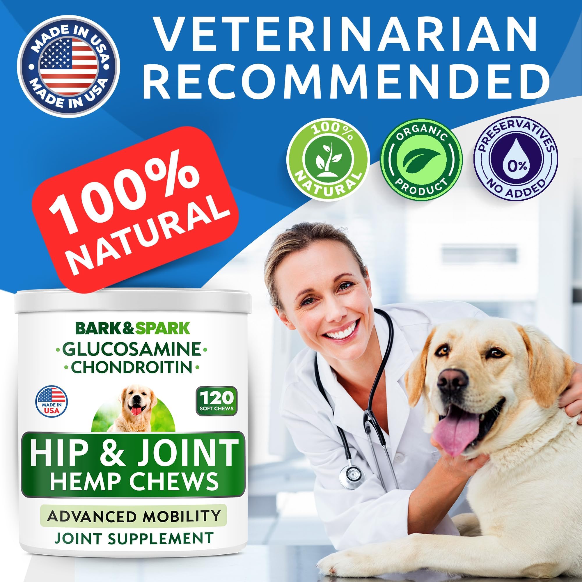 BARK&SPARK-90day-guarantee-label communicates satisfaction guarantee to pet parents.