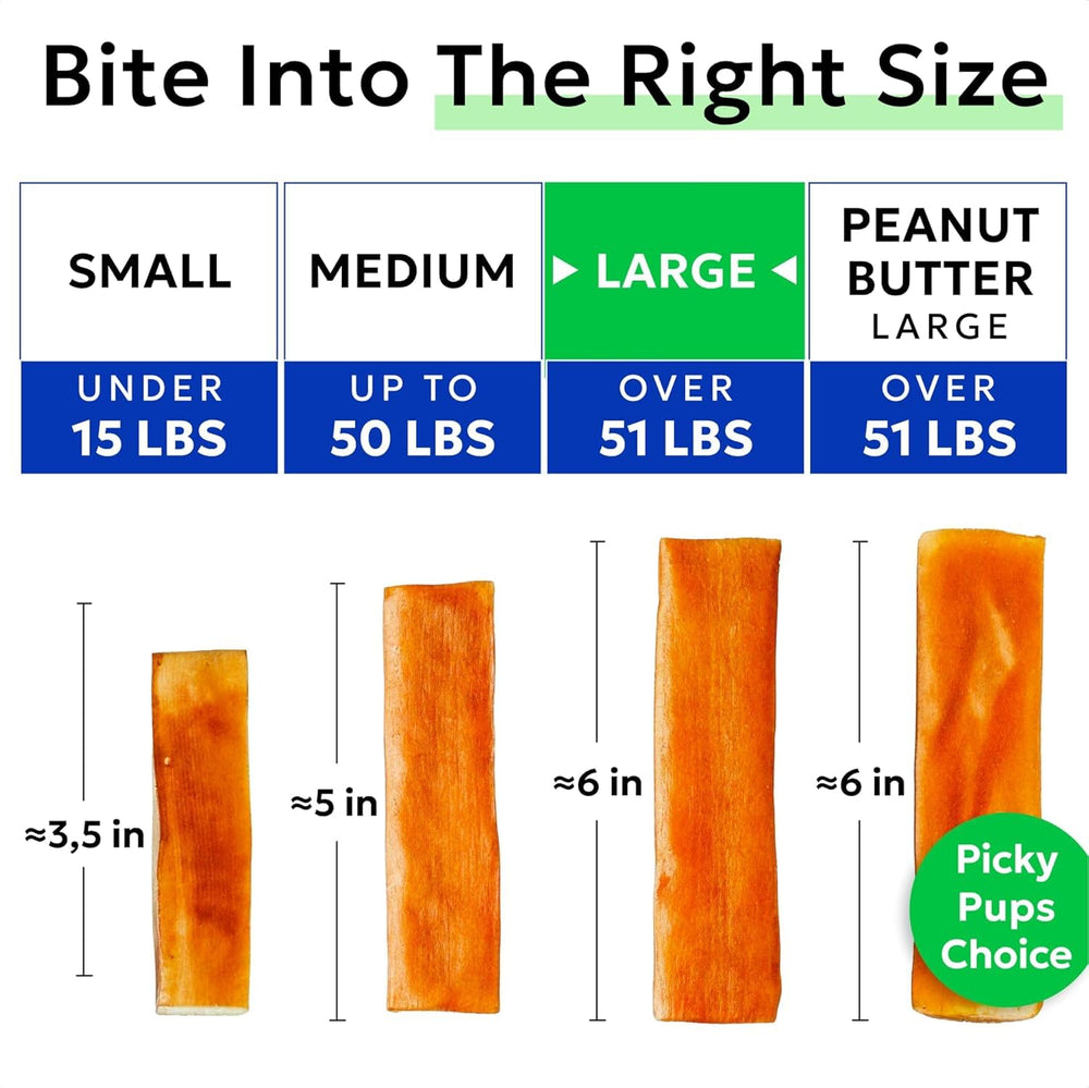 BARK&SPARK large and small dogs can enjoy these chews safely