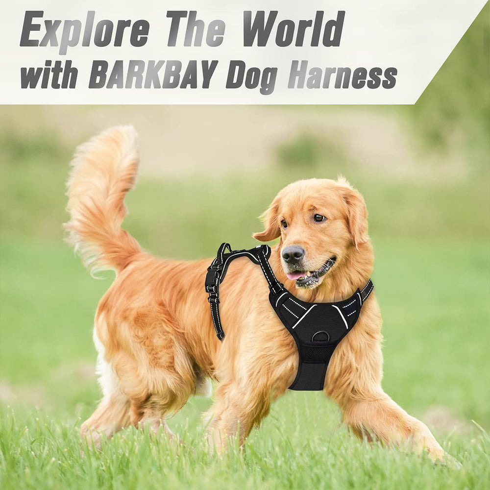 BARKBAY No Pull Harness heavy-duty design suited for daily use.