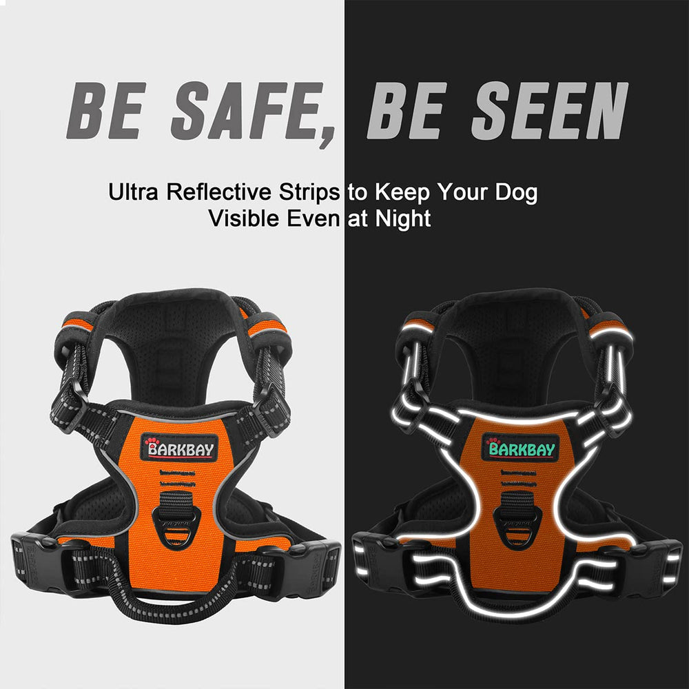 BARKBAY Four-point adjustable fit for secure, comfortable wear.