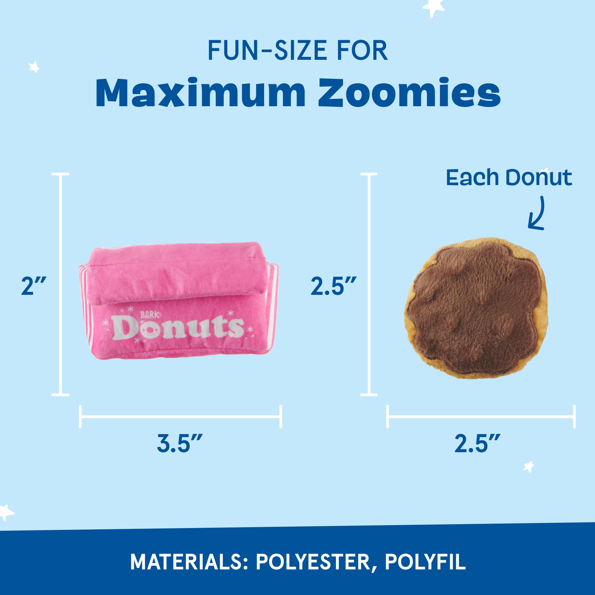 BarkBox Barker’s Dozen Donuts crinkle-box adds sensory excitement for focused play