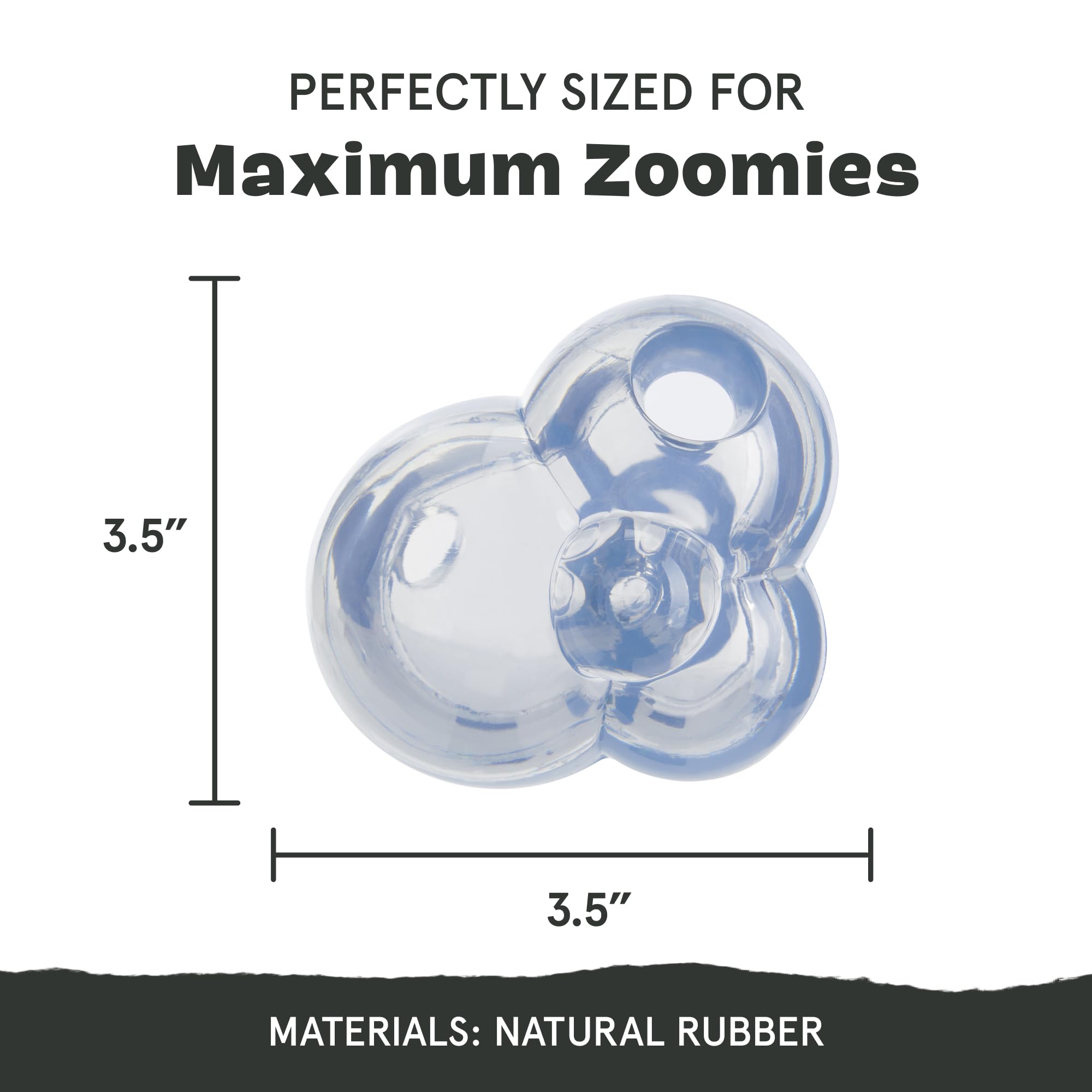 BarkBox Bubbler bouncy action keeps dogs guessing and engaged