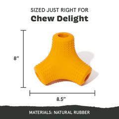 BarkBox Coral Teef wacky bounce action captures unpredictable play for small dogs