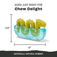 Dogness Monster con ribetes elevados para mordidas duraderas y juego seguro