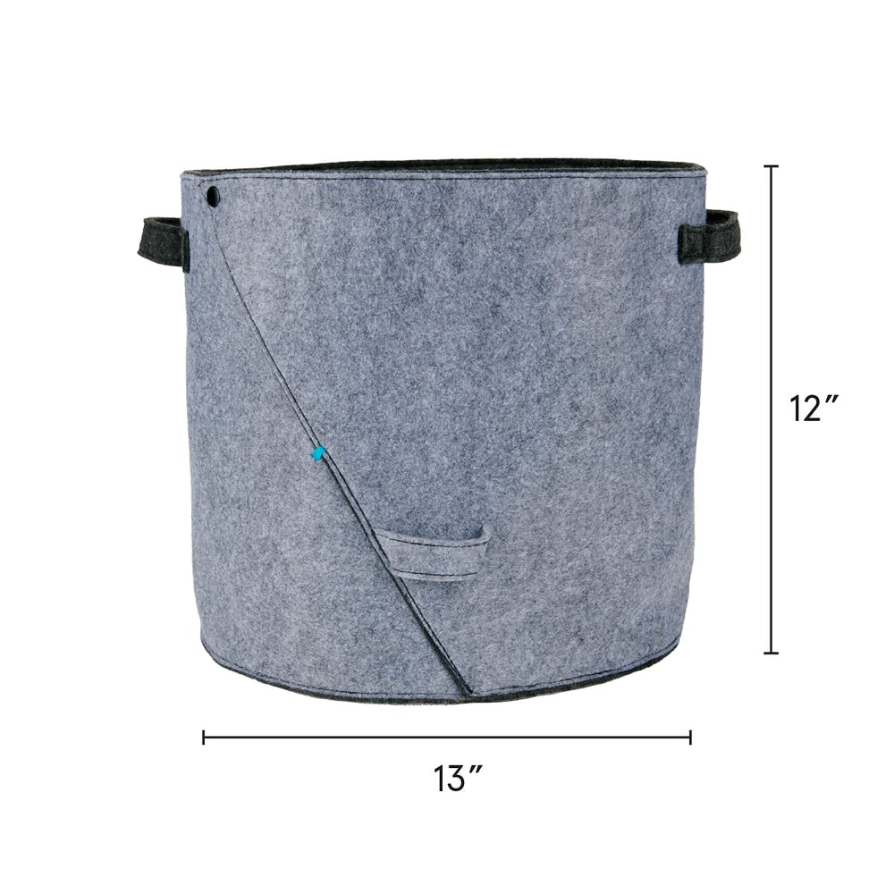 BarkBox felt storage bin features a minimal design to fit home decor