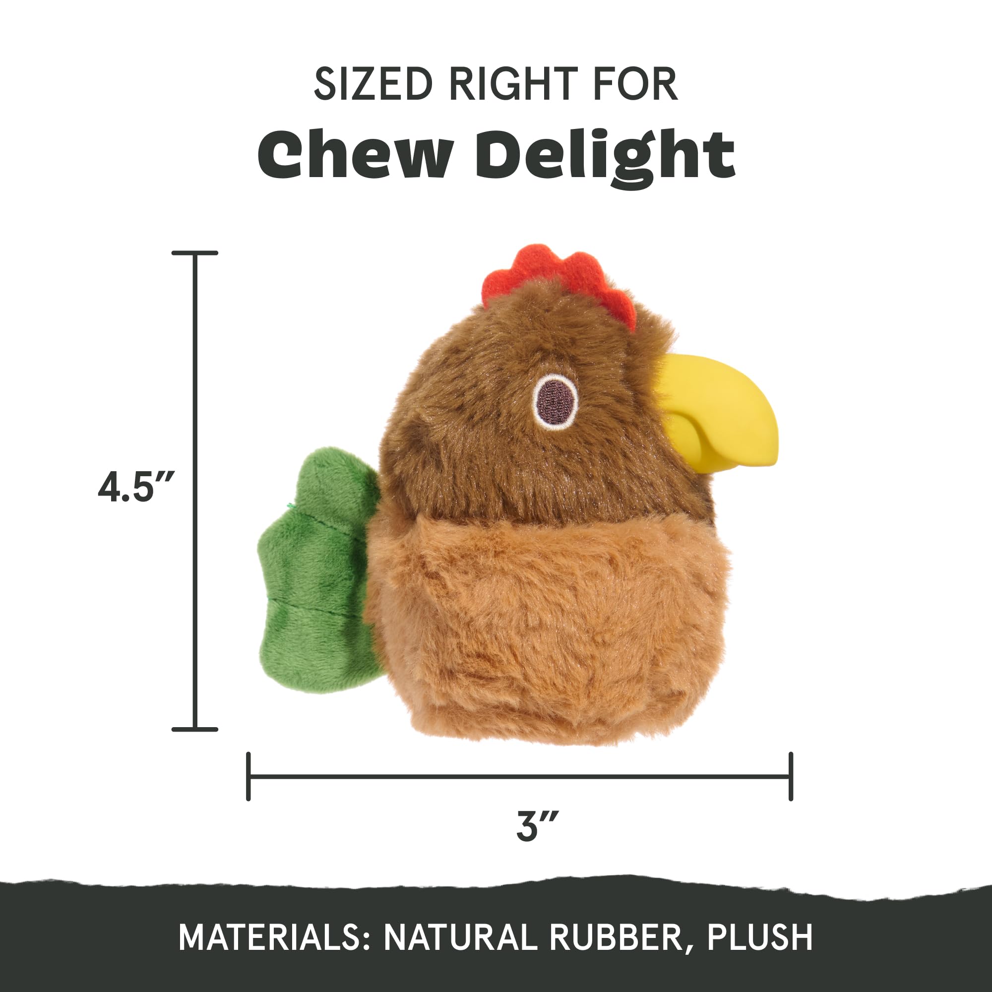 Barkbox Fowl Play rip-reveal design demonstrates extended chew-time
