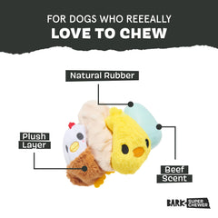 BarkBox Hatch Me If You Can egg toy hides surprise to boost engagement.