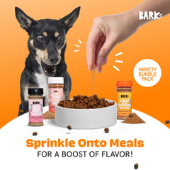 Barkbox rosemary aroma wafts as dog approaches bowl